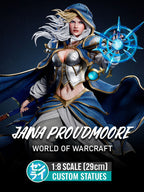 Jaina Proudmoore - World of Warcraft | Custom Statue 3D printed figure