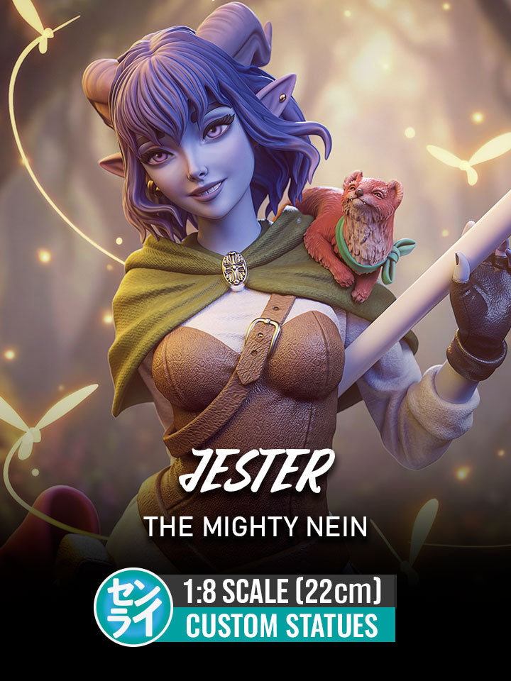 Jester – The Mighty Nein | Custom Statue 3D printed figure