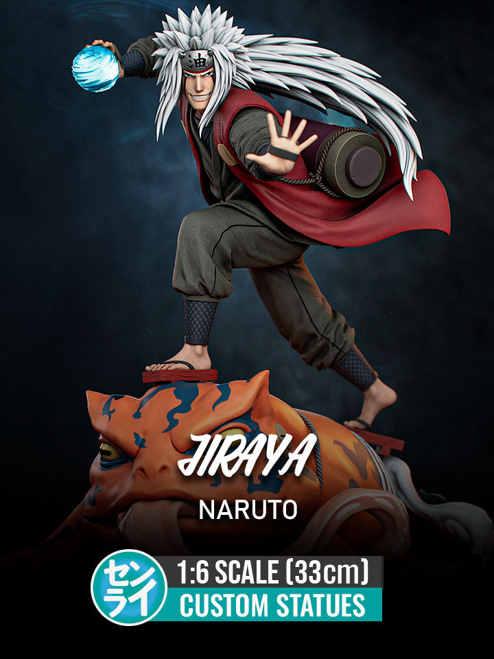 Jiraya - Naruto | Custom Statue 3D printed figure