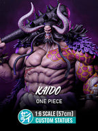 Kaido - One Piece | Custom Statue 3D printed figure