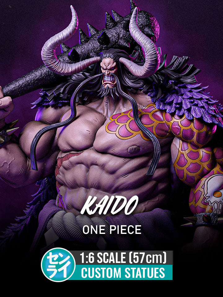 Kaido - One Piece | Custom Statue 3D printed figure