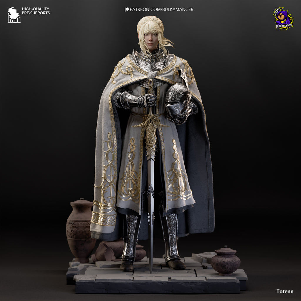 Needle Knight Leda - Elden Ring | Custom Statue 3D printed figure
