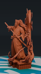 Kokushibo - Kimetsu no Yaiba | Custom Statue 3D printed figure