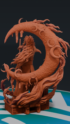 Kokushibo - Kimetsu no Yaiba | Custom Statue 3D printed figure