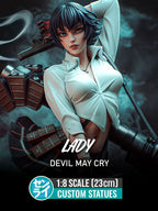 Lady - Devil May Cry | Custom Statue 3D printed figure