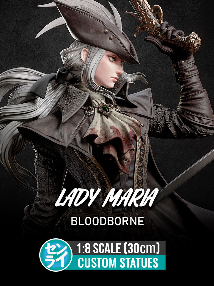 Lady Maria - Bloodborne | Custom Statue 3D printed figure
