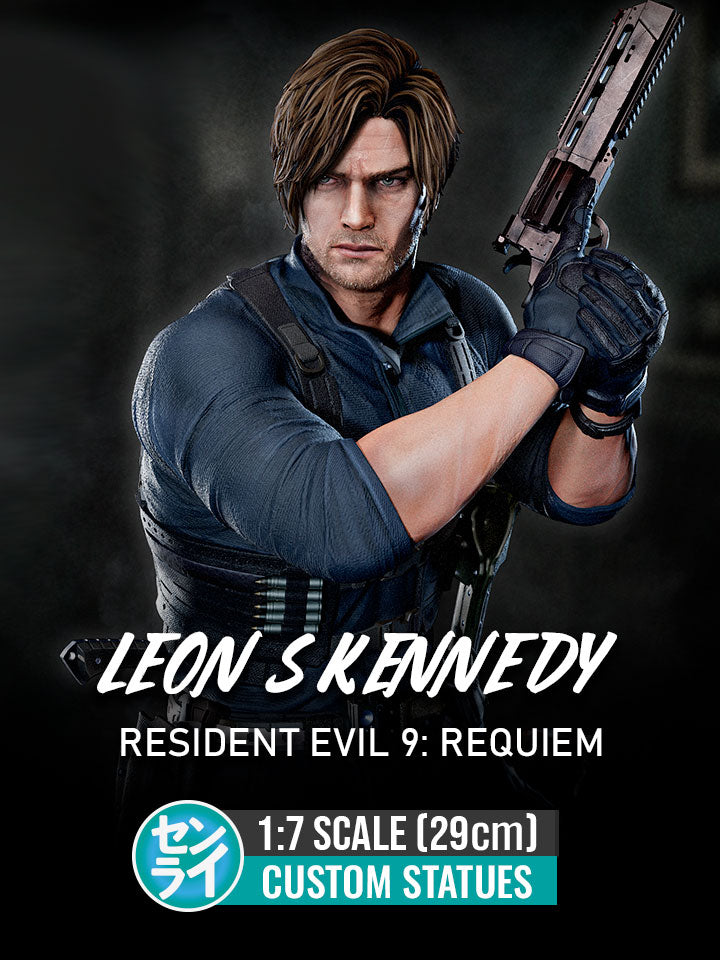 Leon S Kennedy - Resident Evil Requiem | Custom Statue 3D printed figure