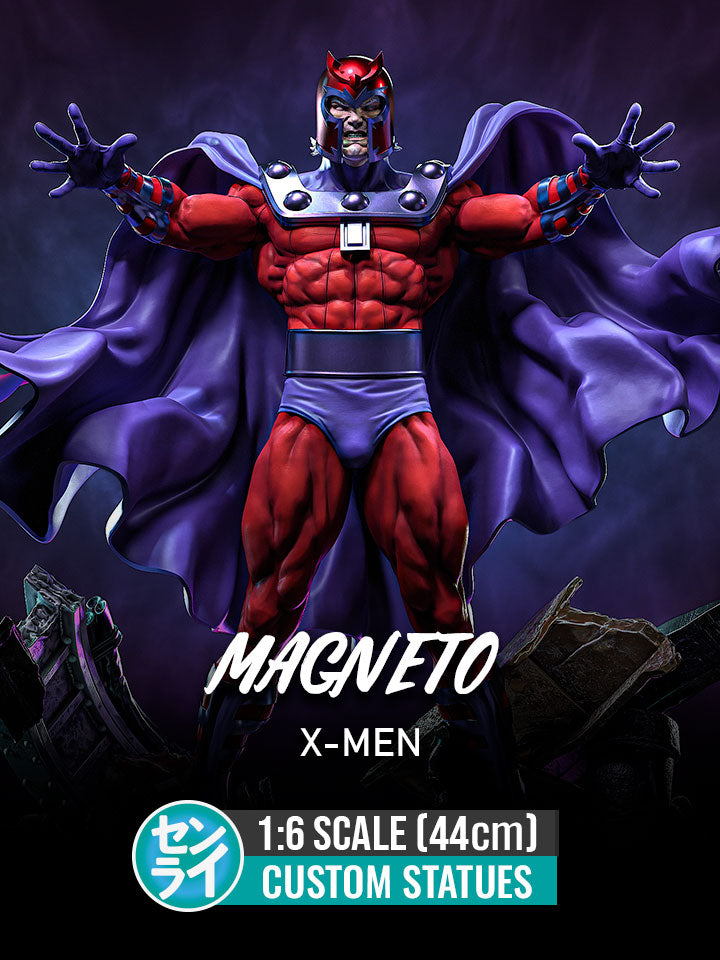 Magneto - X-Men | Custom Statue 3D printed figure