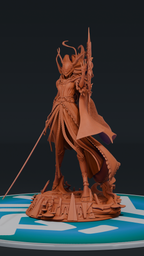 Malenia – Elden Ring | Custom Statue 3D printed figure