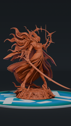 Malenia – Elden Ring | Custom Statue 3D printed figure