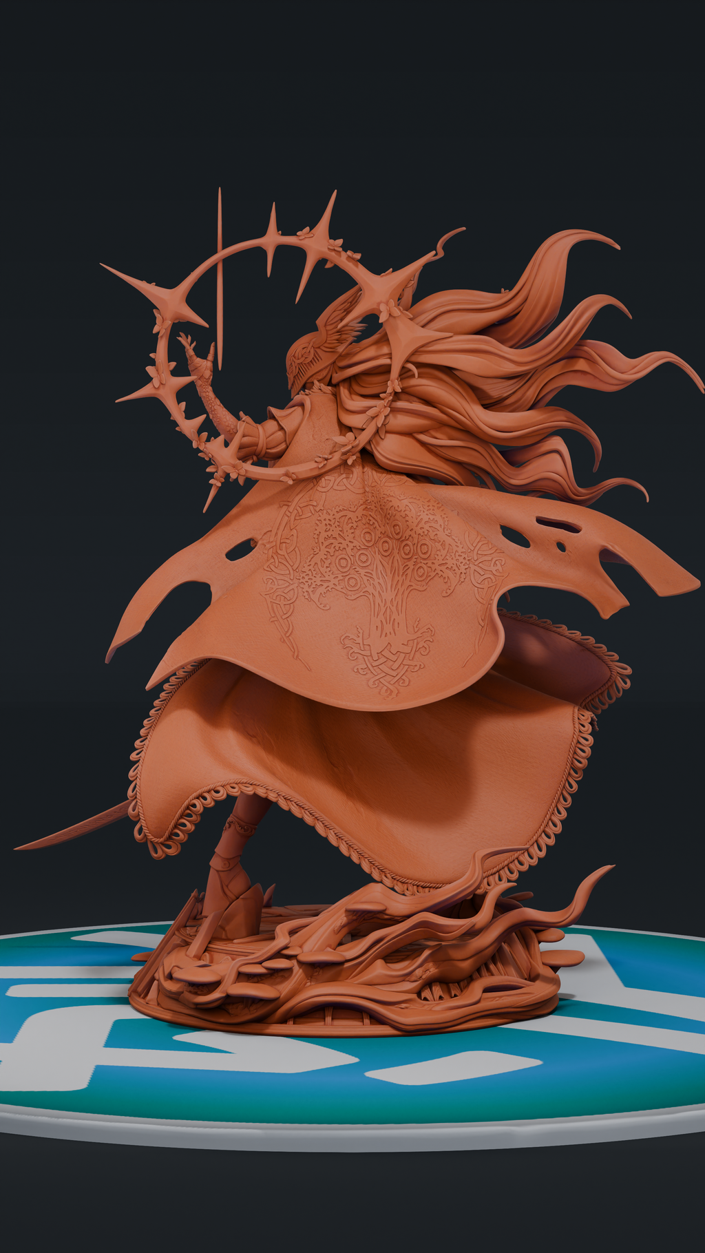 Malenia – Elden Ring | Custom Statue 3D printed figure