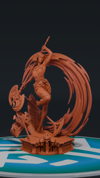 Melione - Hades II | Custom Statue 3D printed figure