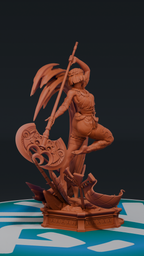 Melione - Hades II | Custom Statue 3D printed figure