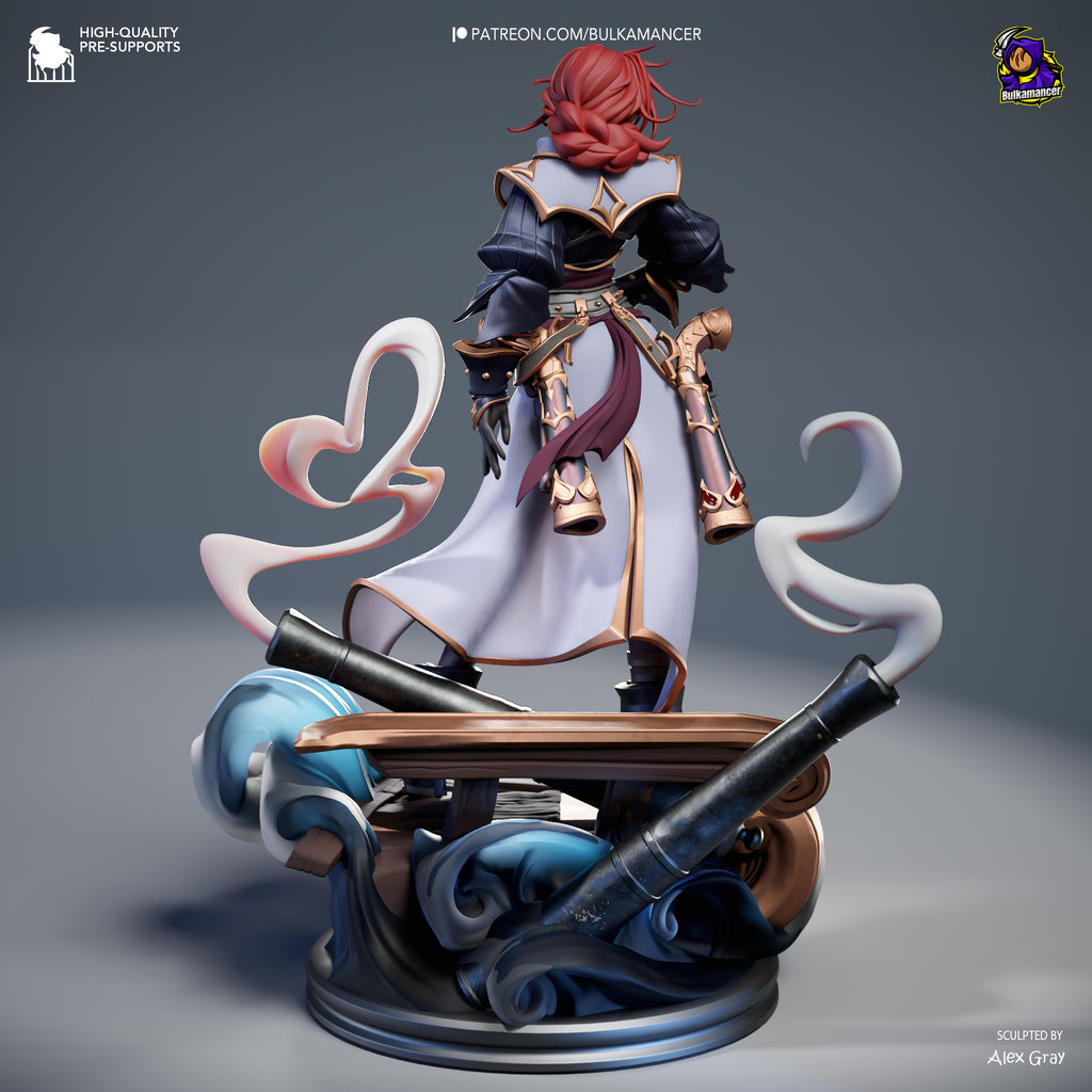 Miss Fortune - League of Legends | Custom Statue 3D printed figure