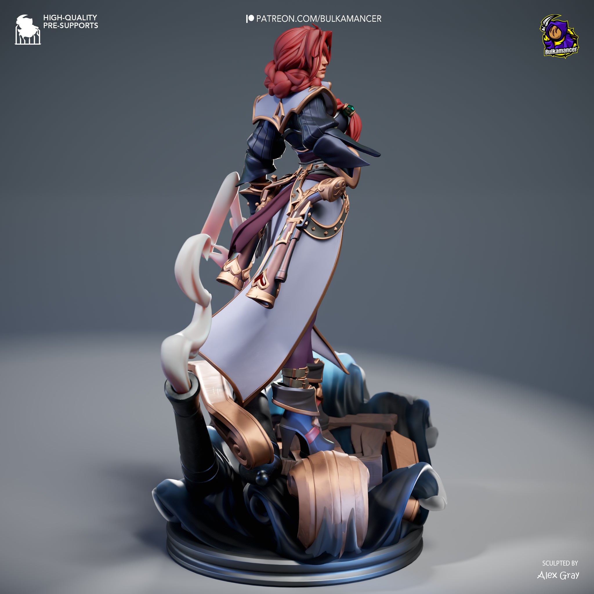 Miss Fortune - League of Legends | Custom Statue 3D printed figure
