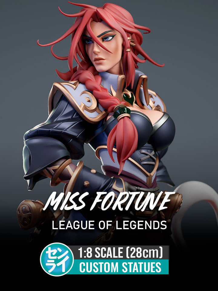 Miss Fortune - League of Legends | Custom Statue 3D printed figure