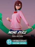 Momo Ayase - Dan Da Dan | Custom Statue 3D printed figure