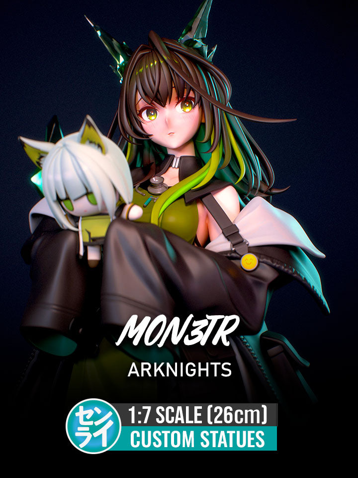 Mon3tr - Arknights | Custom Statue 3D printed figure