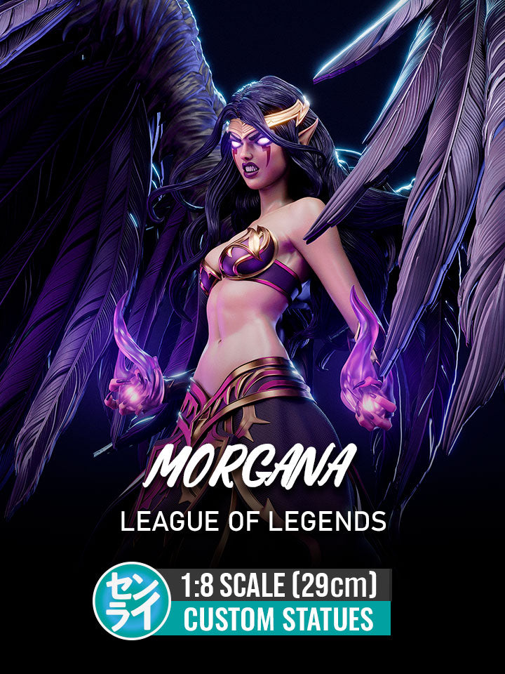 Morgana – League of Legends | Custom Statue 3D printed figure