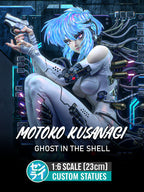 Motoko Kusanagi - Ghost in the Shell | Custom Statue 3D printed figure