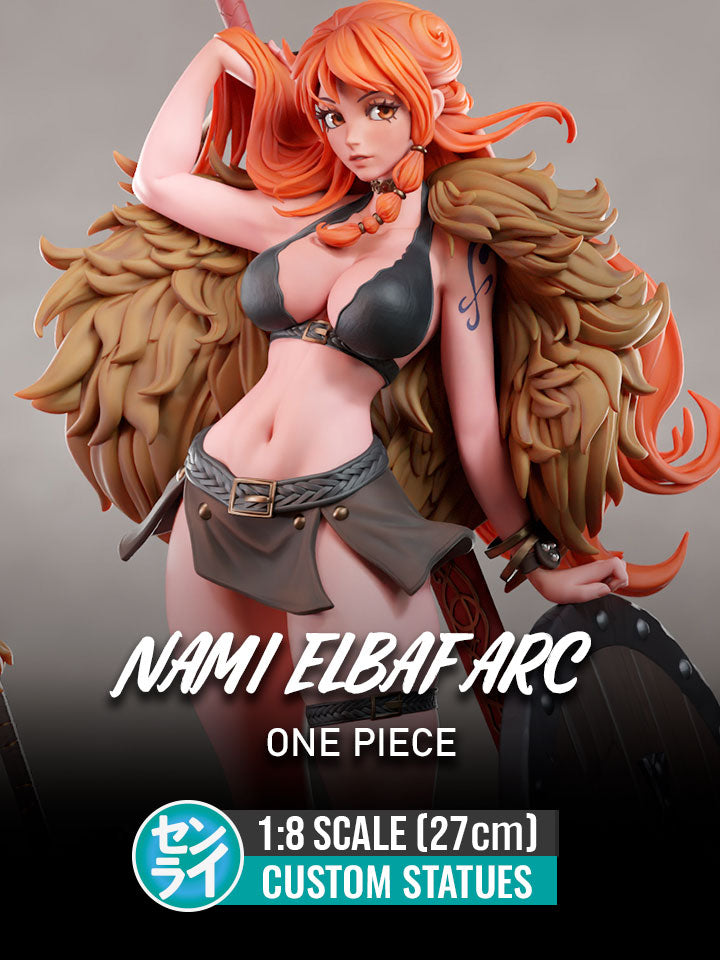Nami Elbaf Arc- One Piece | Custom Statue 3D printed figure
