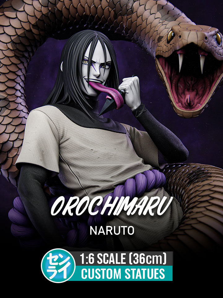 Orochimaru - Naruto | Custom Statue 3D printed figure