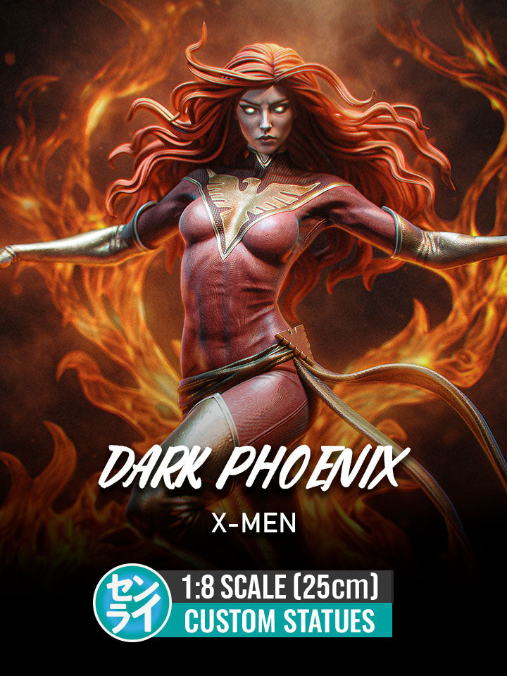 Dark Phoenix – X-Men | Custom Statue 3D printed figure
