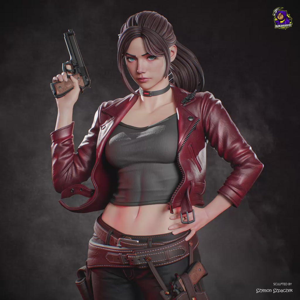 Claire Redfield - Resident Evil Code Veronica | Custom Statue 3D printed figure