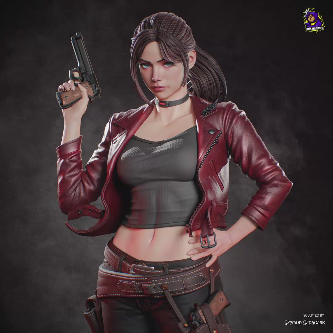 Claire Redfield - Resident Evil Code Veronica | Custom Statue 3D printed figure