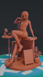 Reze - Chainsawman | Custom Statue 3D printed figure