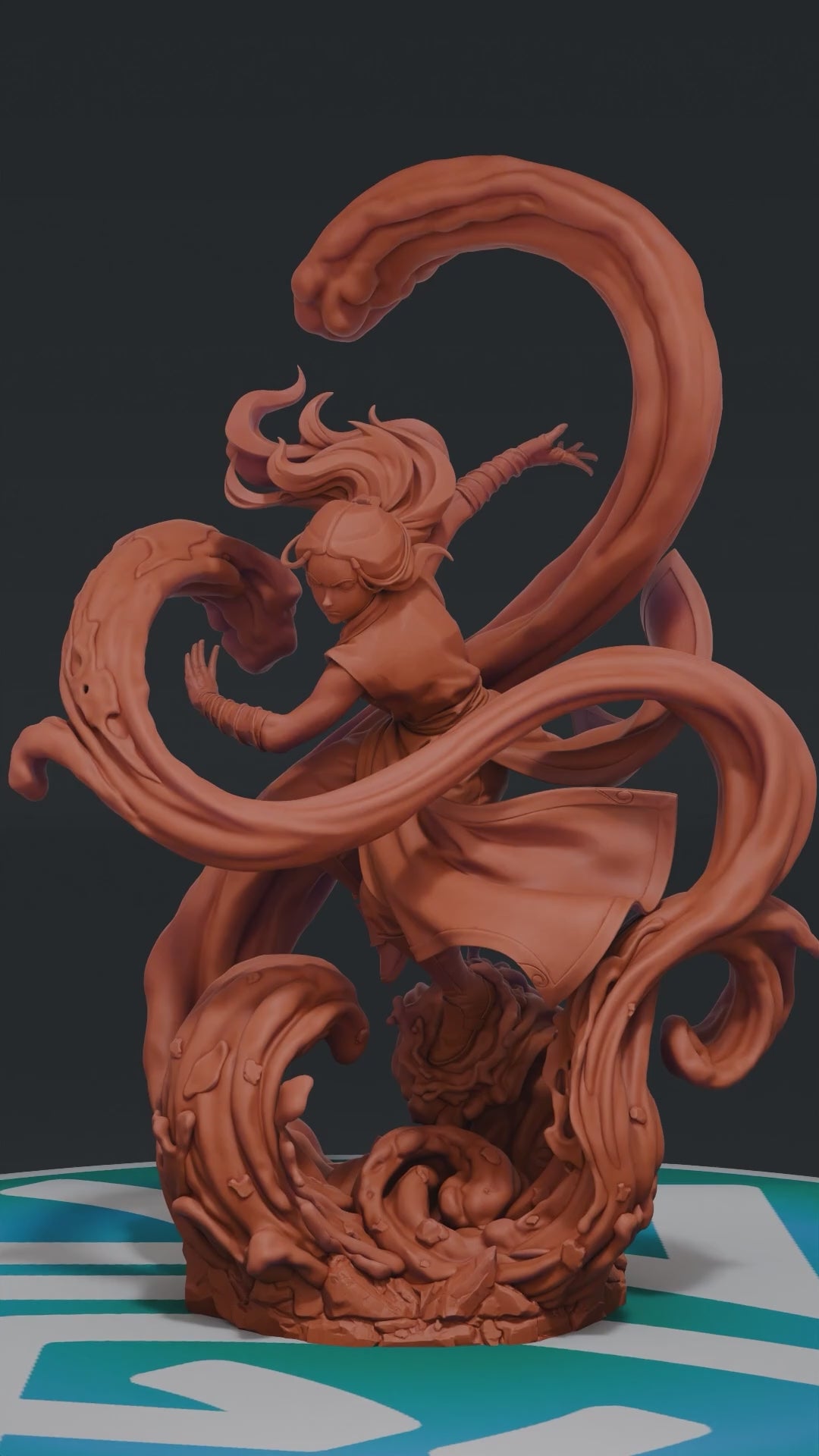 Katara - Avatar The Last Airbender | Custom Statue 3D printed figure