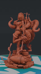 Yidhari - Zenless Zone Zero ZZZ | Custom Statue 3D printed figure