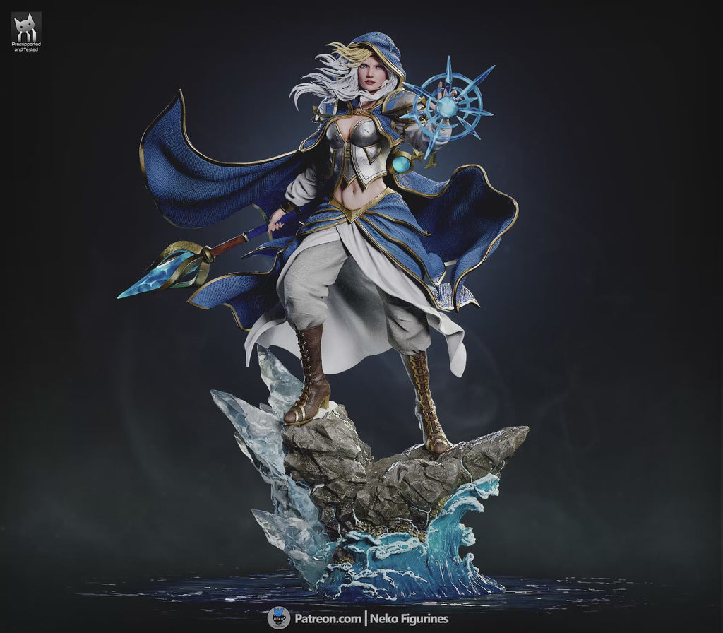 Jaina Proudmoore - World of Warcraft | Custom Statue 3D printed figure