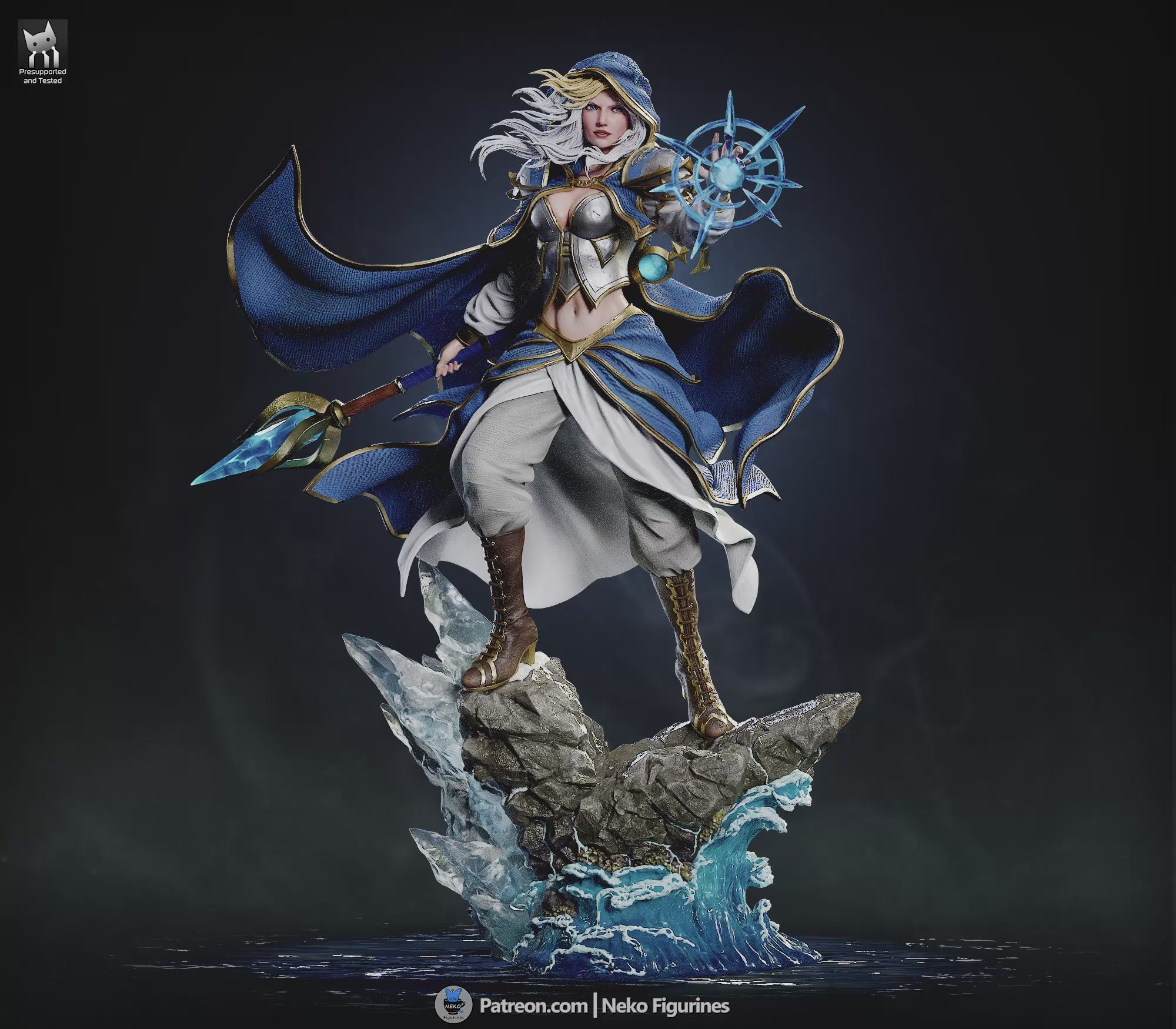 Jaina Proudmoore - World of Warcraft | Custom Statue 3D printed figure