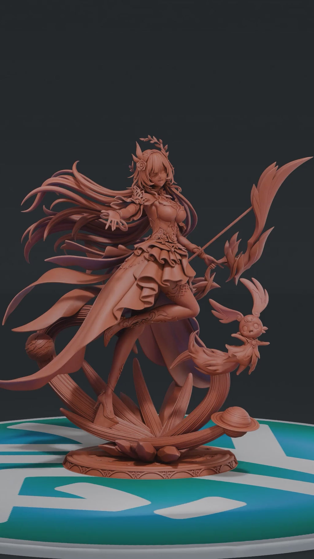 Cyrene - Honkai Star Rail | Custom Statue 3D printed figure