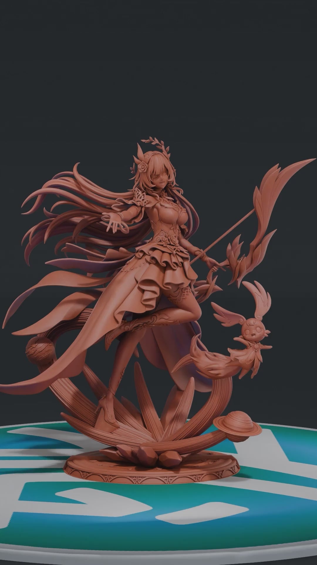 Cyrene - Honkai Star Rail | Custom Statue 3D printed figure