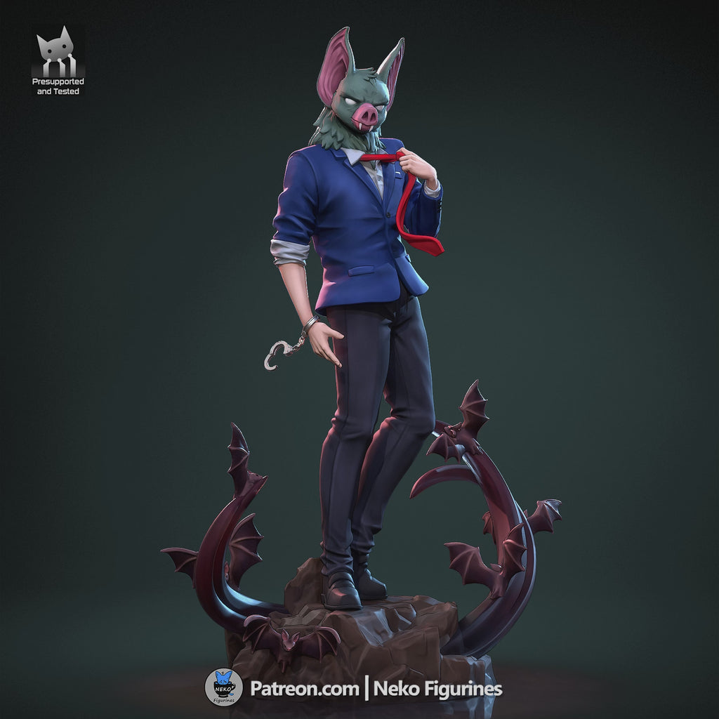 Sonar - Dispatch | Custom Statue 3D printed figure