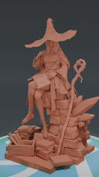 Recluse - Elden Ring Nightreign | Custom Statue 3D printed figure