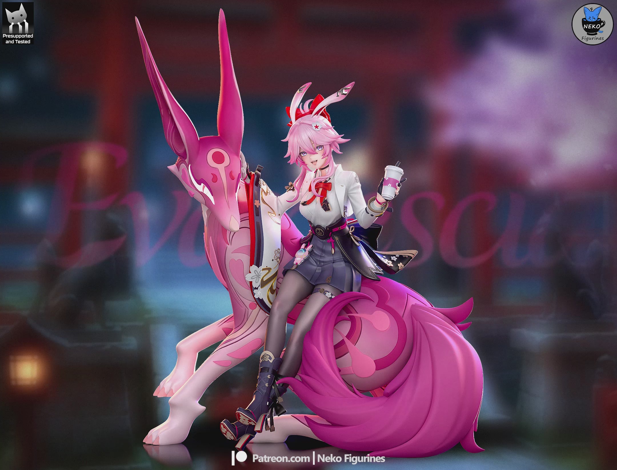 Evanescia - honkai: Star Rail | Custom Statue 3D printed figure