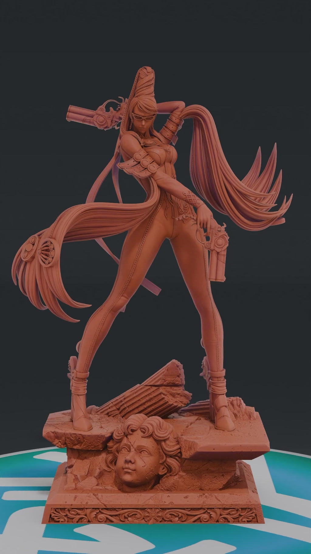 Bayonetta - Bayonetta | Custom Statue 3D printed figure