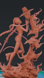 Rumi and Jinu - KPOP Demon Hunters | Custom Statue 3D printed figure