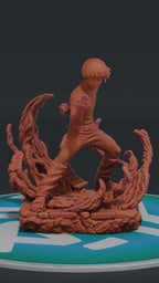 Rock Lee - Naruto | Custom Statue 3D printed figure