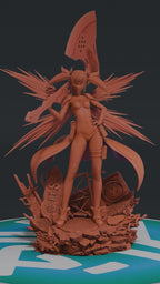 Kikoru Shinomiya - Kaiju N8 | Custom Statue 3D printed figure