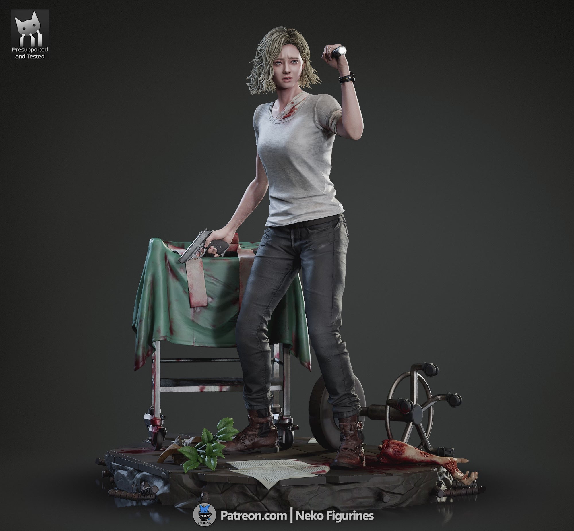 Grace Ashcroft - Resident Evil Requiem | Custom Statue 3D printed figure