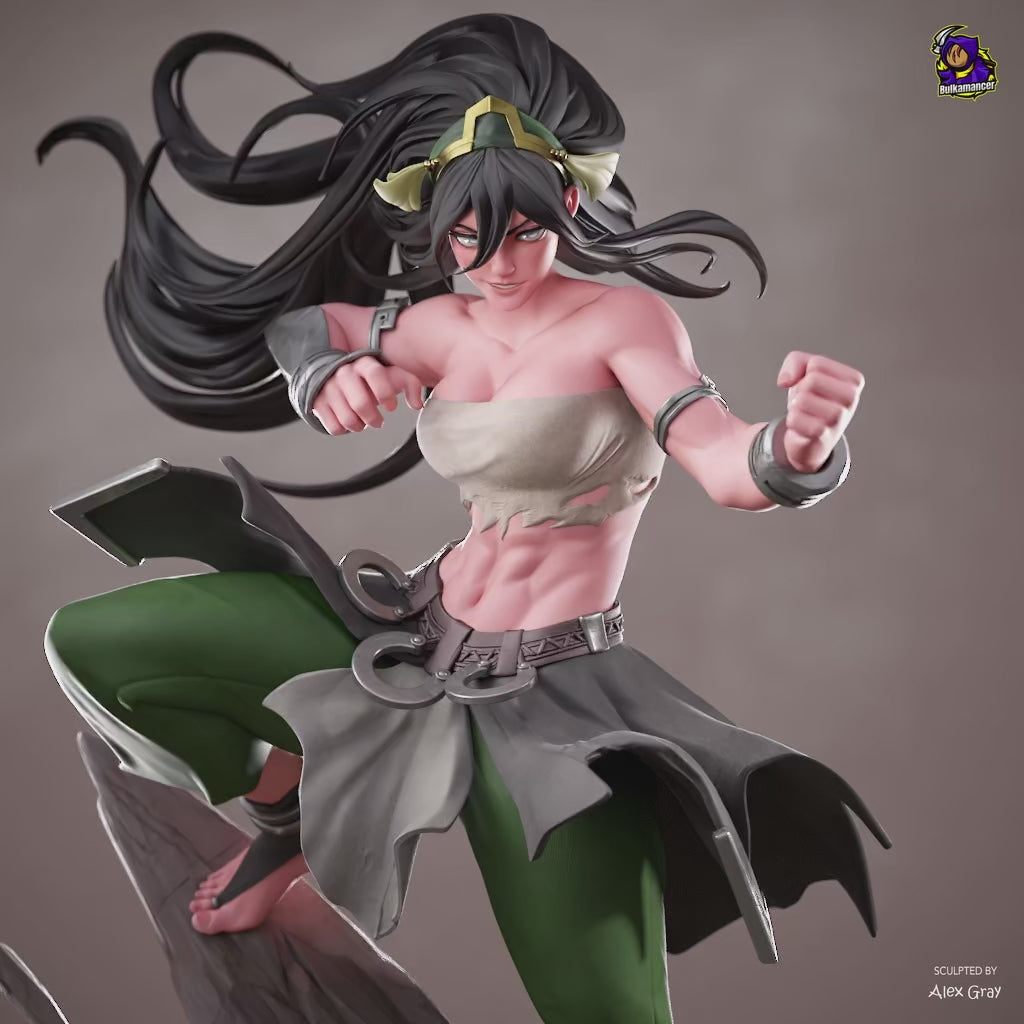 Toph - Avatar The Last Airbender | Custom Statue 3D printed figure