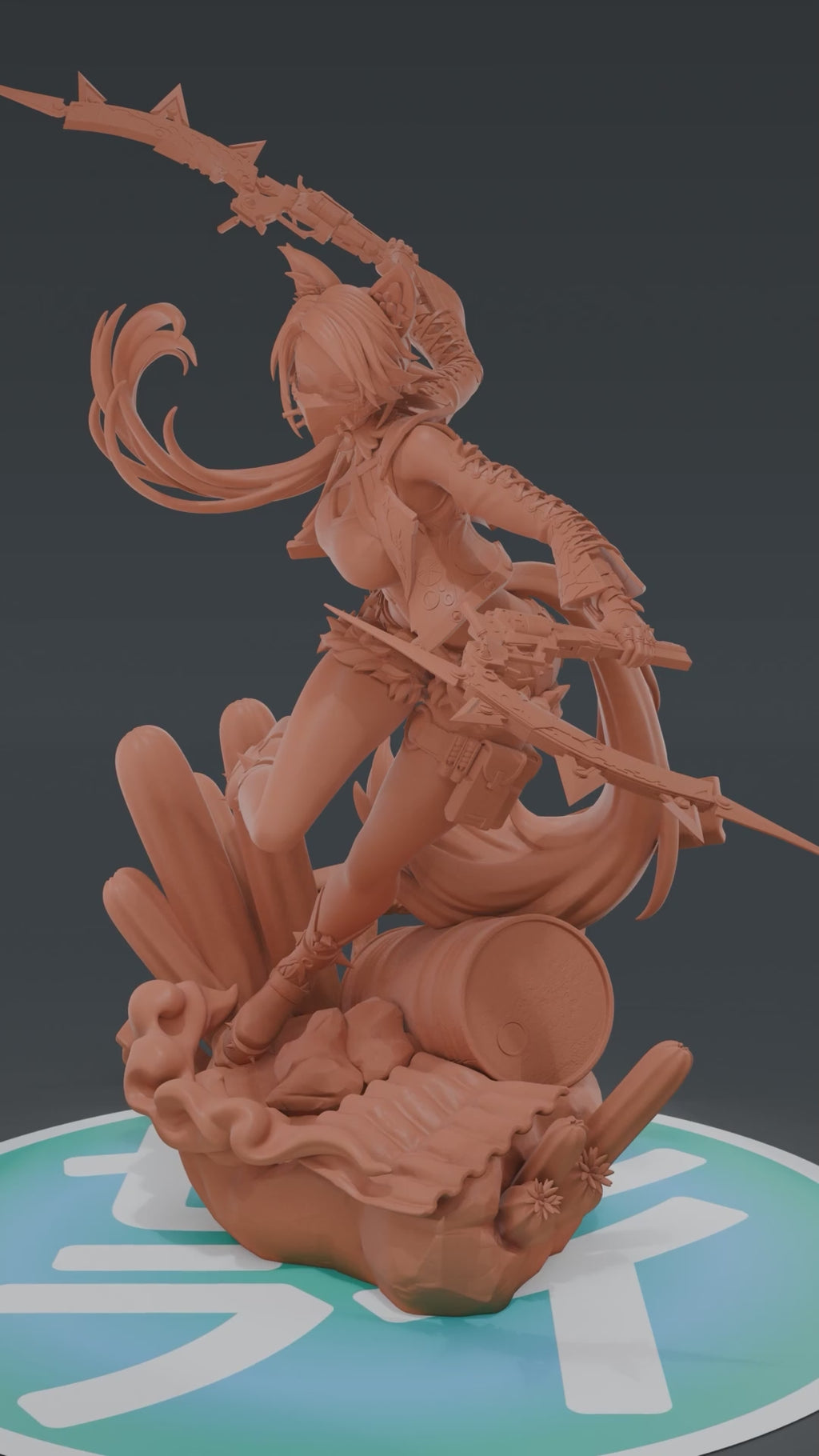 Pulchra - Zenless Zone Zero ZZZ | Custom Statue 3D printed figure