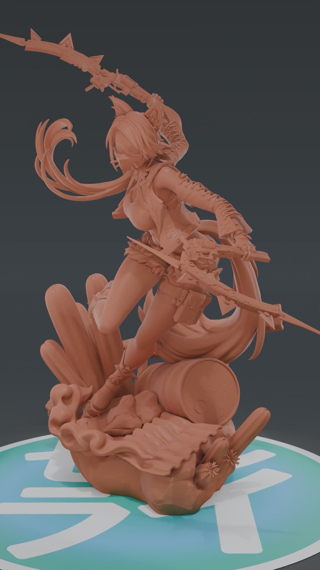 Pulchra - Zenless Zone Zero ZZZ | Custom Statue 3D printed figure