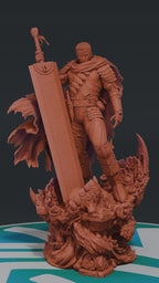 Guts - Berserk | Custom Statue 3D printed figure
