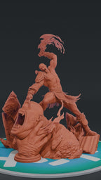 Kratos - God of War | Custom Statue 3D printed figure