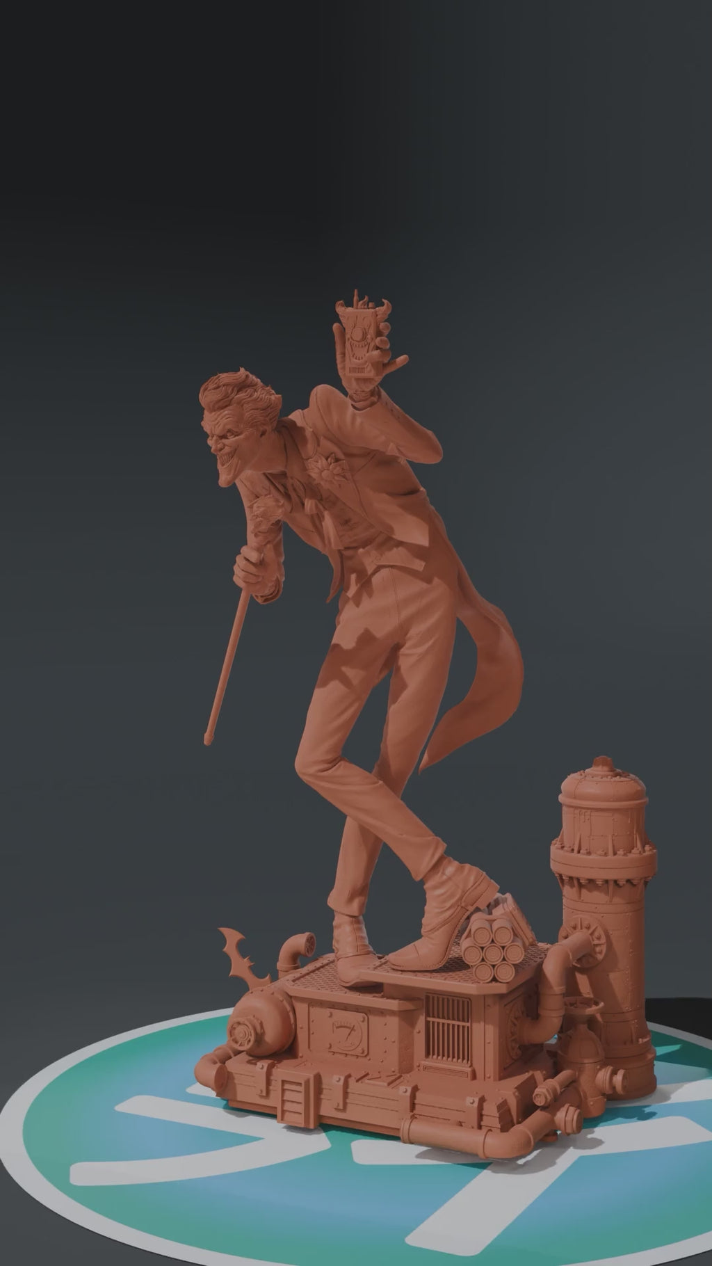 Joker - DC Comics | Custom Statue 3D printed figure